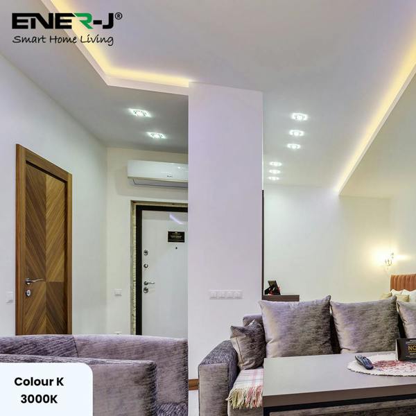 ENER-J 30 meters COB LED Strip Light 24V, 3000K, IP65