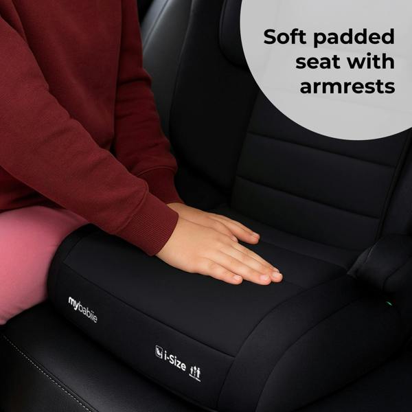 My Babiie MBCSB30 i-Size (100-150cm) High Back Booster Car Seat - Black
