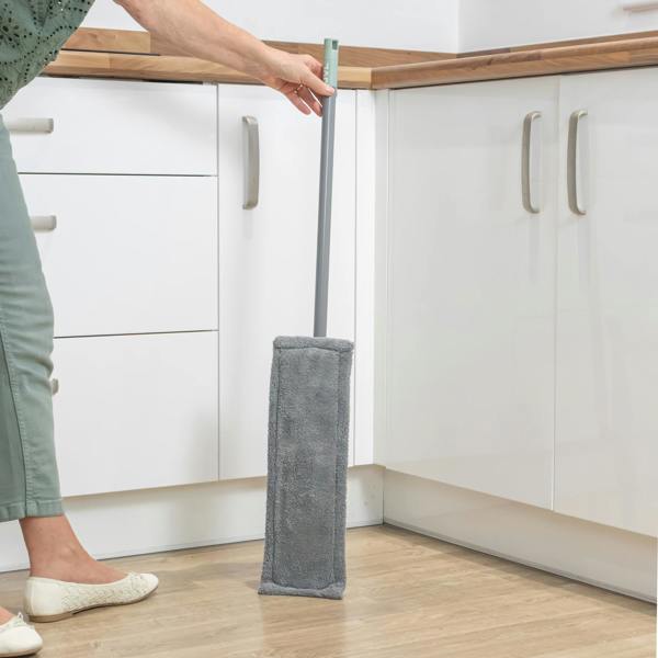 JVL Extended Microfibre Mop - Grey