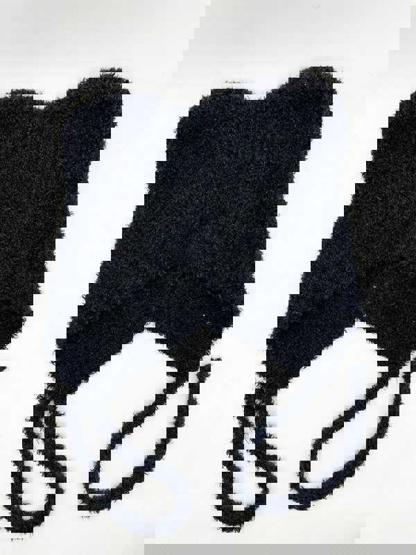 SVNX Beanie With Bear Ears In Black