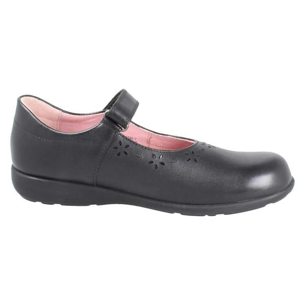 Start-rite Girls Startrite Flower Punch Detail Mary Jane School Shoes Emily