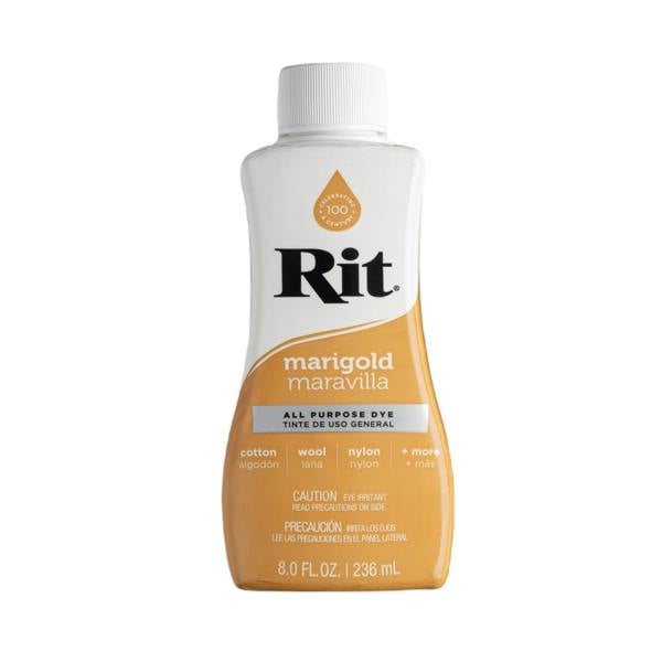 Rit All Purpose Liquid Dye - High Pigment Fabric Colouring Dyes 8oz