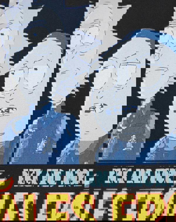 Rick And Morty Mens Black Short Sleeved T-Shirt