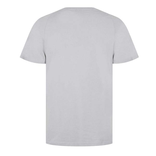 Hugo Mens Tape T-Shirt - Pastel Grey - 