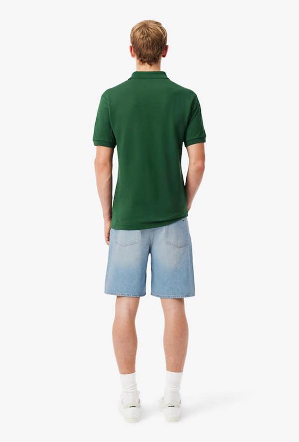 Lacoste Straight Fit Denim Bermuda Shorts