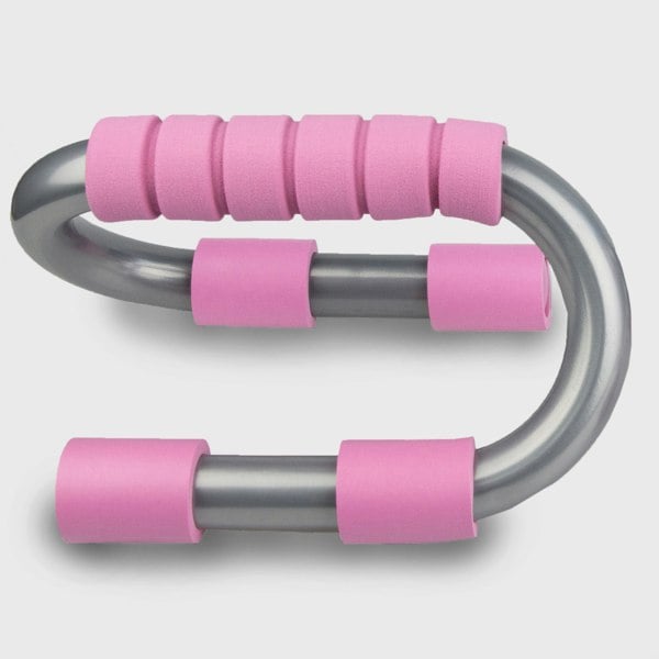 Phoenix Fitness Press Up Push Up Bar Stand - Pink