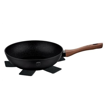 Berlinger Haus BH/1719 28 cm Wok - Ebony Rosewood Collection