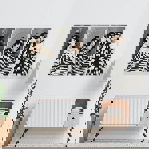 Extra Large Wall Art For Living Room | Set of 3 Boho Women Wall art Prints