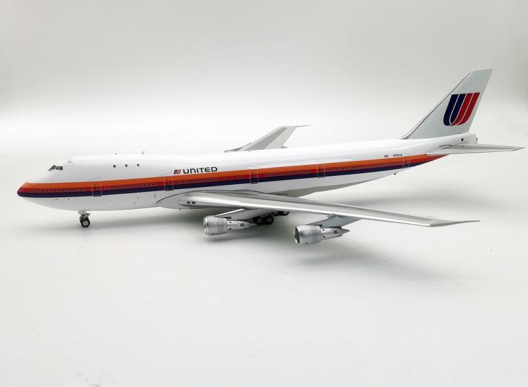 MCSlots United Airlines Boeing 747-100 N155UA 1:200 Inflight200 IF741UA1222