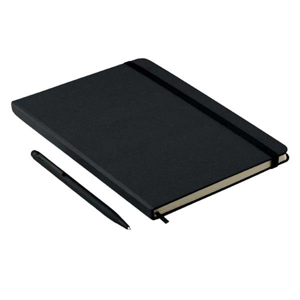 MidOcean Neilo Set Notebook & Pen - Black - 