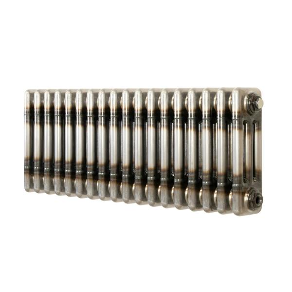 Monstershop Traditional 3 Column Radiator - 300 x 830mm - Raw Metal