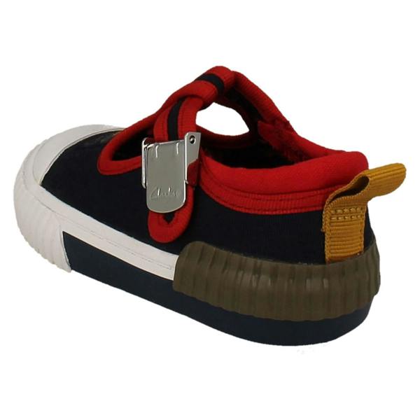 Clarks Boys Clarks Casual Canvas Shoes Foxing Beep