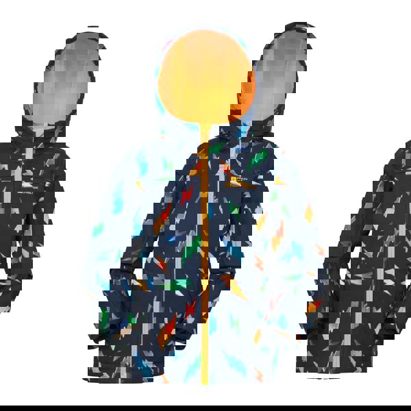 Mountain Warehouse Childrens/Kids Exodus Printed Water Resistant Soft Shell Jacket - Bright Yellow