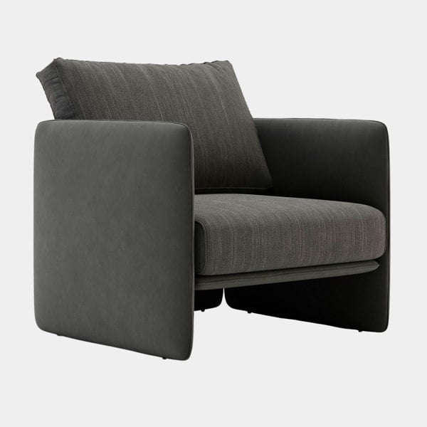 Domkapa Adeline Armchair with Soft Curves