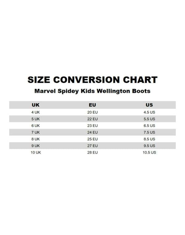 Marvel Spidey & His Amazing Friends Unisex Kids Blue Thwip Wellington Boots with Handles