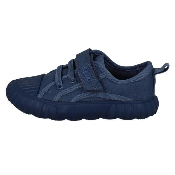 Clarks Kids Clarks Trainer Style Canvas Shoes Foxing Stitch