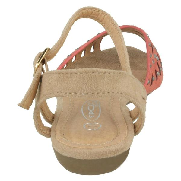 Spot On Girls Spot On Peep Toe Sandals