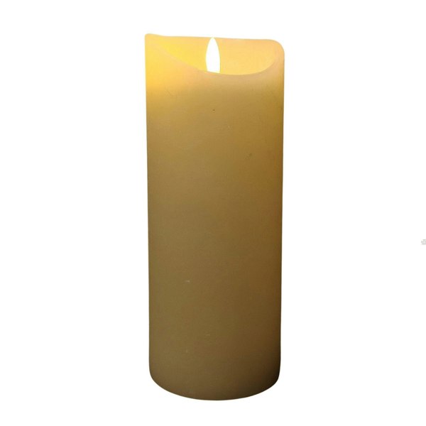Samuel Alexander 23x9cm Christmas Warm White Flickerbright Candle with Timer