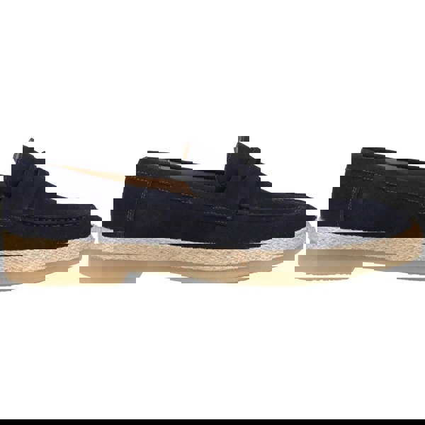 Hush Puppies Laurence Suede Men's Navy Loafers