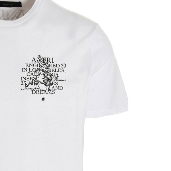 Amiri Precious Memories Logo White T-Shirt S