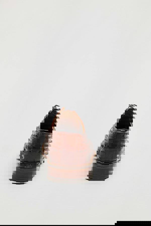 Chapman & Moore Longwing Brogue Country Leather Men's Berry Shoes