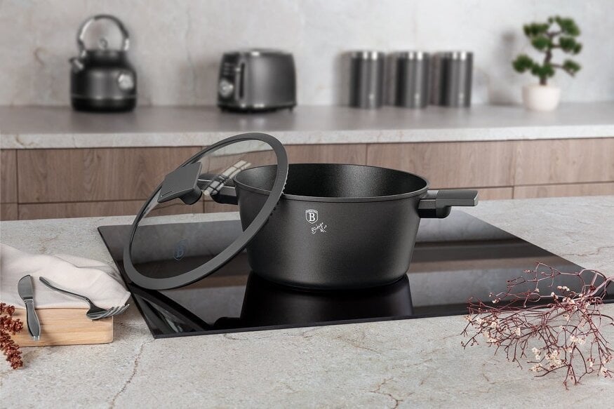 Berlinger Haus Casserole with lid, 24 cm Berlinger Haus BH8131Anthracite