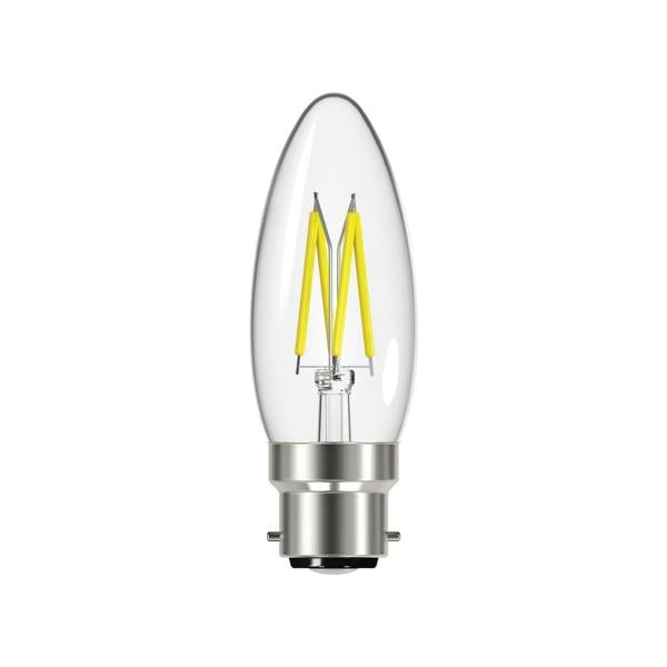 Energizer Led Candle Filament Non-dimmable Bulb - Multi Colour - 