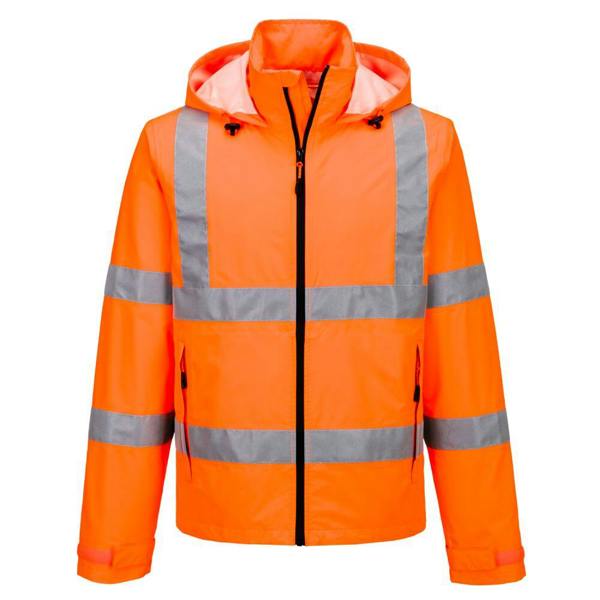 Hi-Vis Lightweight Packable Jacket Portwest