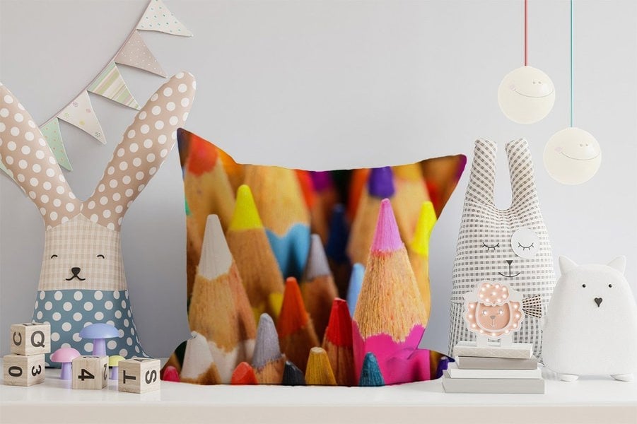 Warren Reed Colouring Pencils Cushions