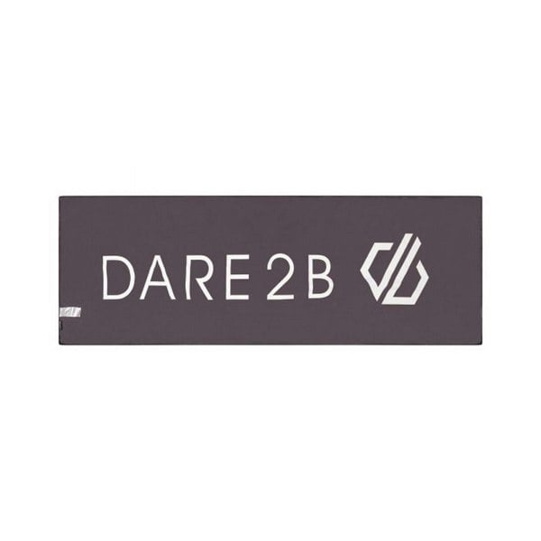 Dare 2B Unisex Adult Microfibre Yoga Mat Towel - Black
