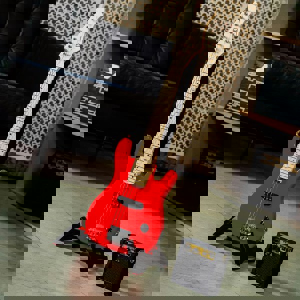 3rd Avenue Junior Electric Guitar Pack Red Electric Guitars#Colour_Red