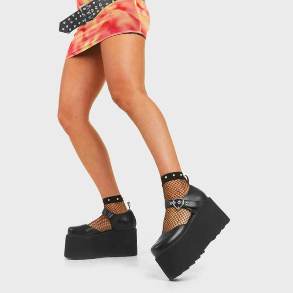 Lamoda Stay Together Black Chunky Platform Shoes Modern Comfort Everyday