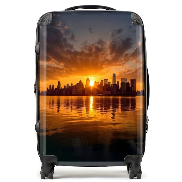 Warren Reed Sunrise In The City Suitcase