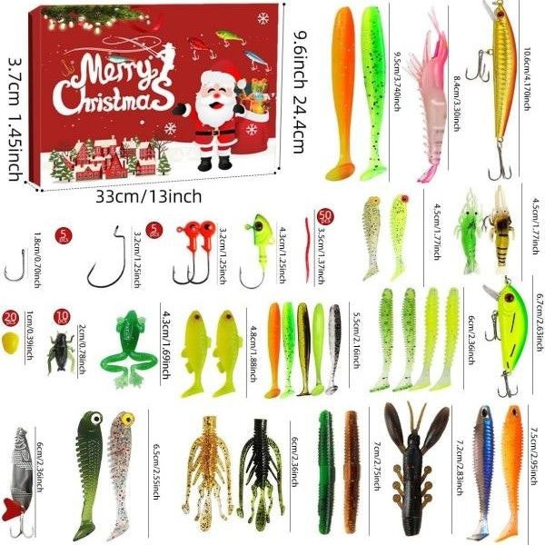 Leaper 2025 Advent Calendar Fishing Christmas Countdown