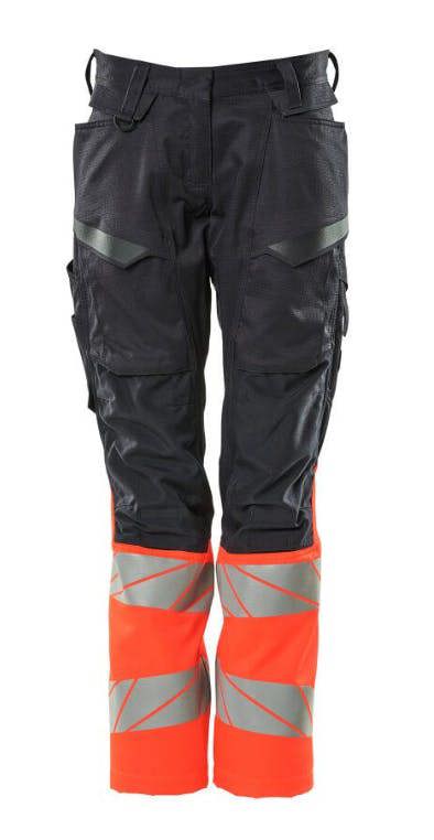 Mascot® Women's Diamond Fit Accelerate Safe Trousers With Kneepad Pockets