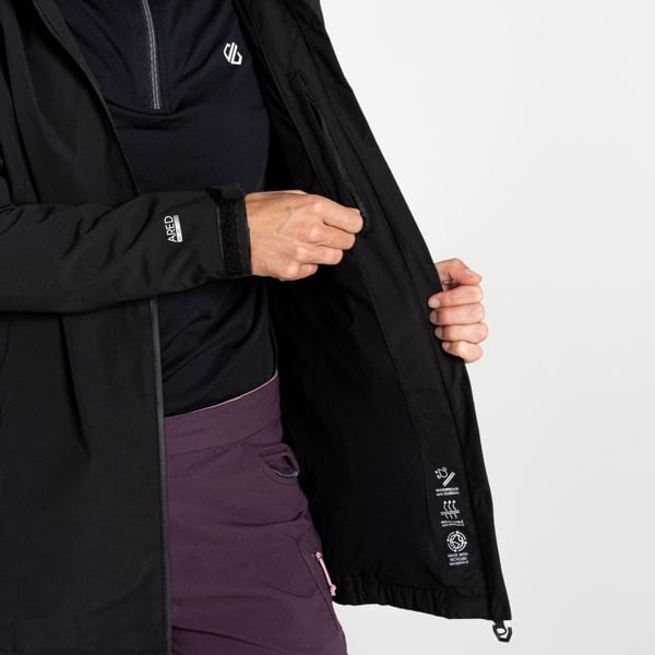 Dare 2B Women's Switch Up II Waterproof Jacket - Black