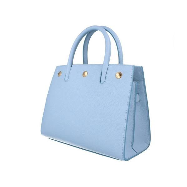 Burberry Tote Top Handle Bag - Pale Blue
