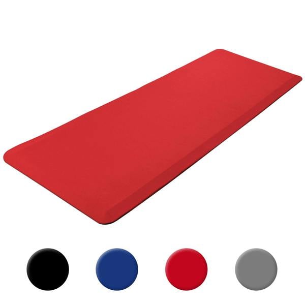 Ultralux Anti-Fatigue Standing Mat –  2cm Thick Ergonomic Non-Slip Floor Comfort Mat – Red – Multiple Sizes