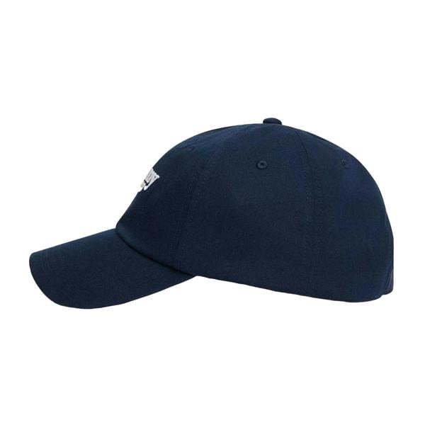 Tommy Jeans Script Cotton Logo Baseball Cap - Night Navy - 