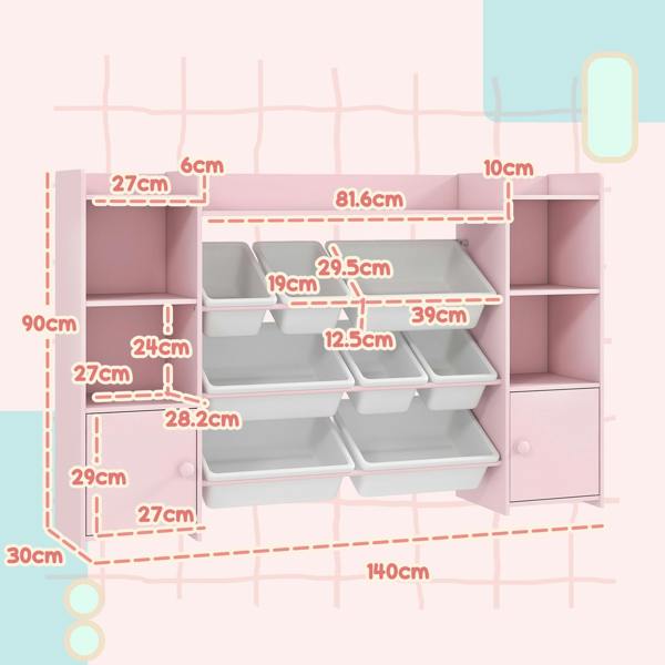 Kids Storage Shelf