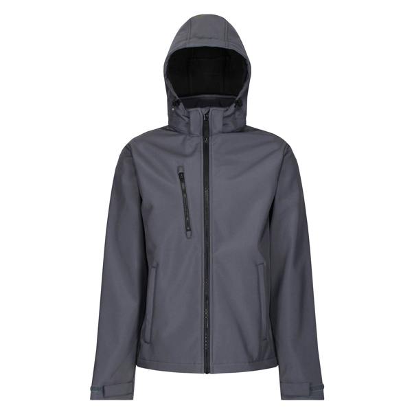 Regatta Professional Mens 3 Layer Membrane Soft Shell Jacket - Seal Grey/Black