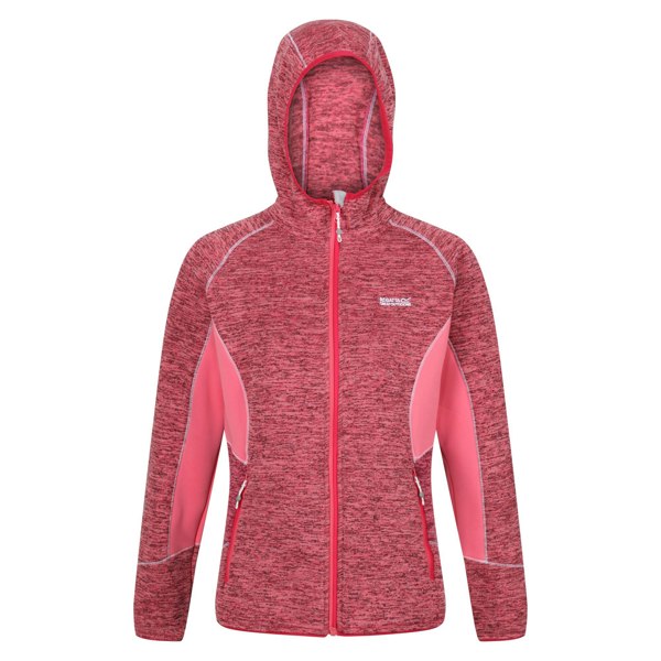 Regatta Women's Walbury III Full Zip Fleece Jacket - Tropical Pink/Rethink Pink