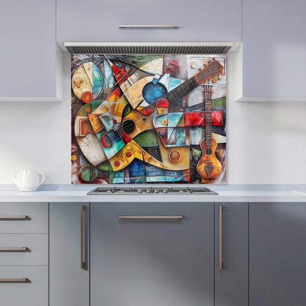 Warren Reed - Designer Melody of Shapes: Picasso's Instruments Kitchen Splashback