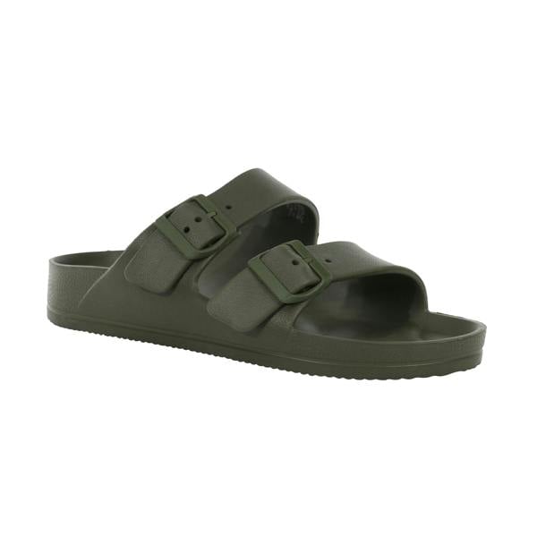 Regatta Mens Brooklyn Dual Straps Sandals - Dark Khaki - 