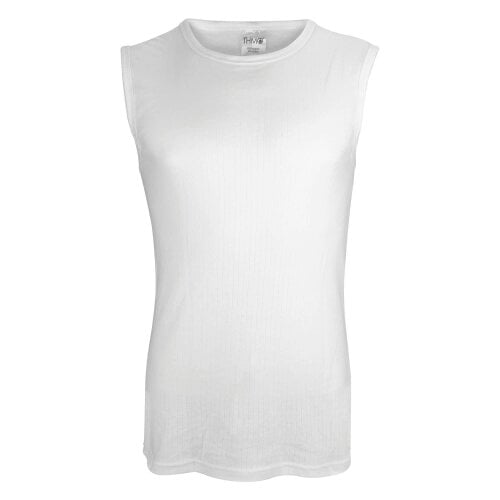 THMO Mens Warm Lightweight Sleeveless Thermal Vest Top for Winter Base Layer