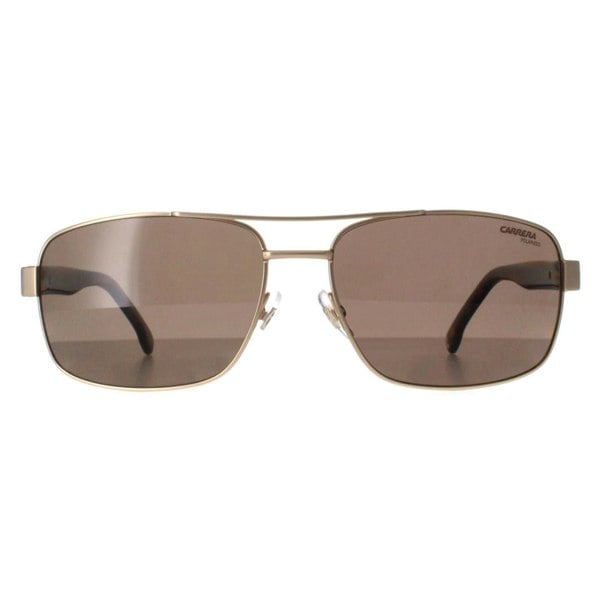 Carrera Sunglasses Carrera 8063/S 0OZ SP Gold with Havana Bronze Polarized
