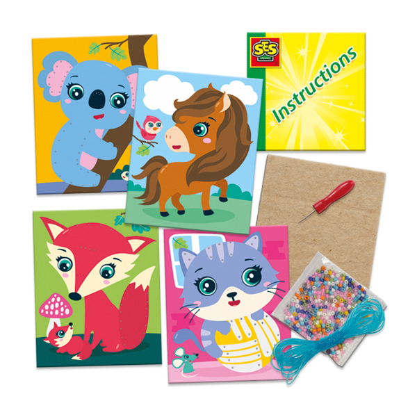 SES Creative Glass beads embroidery cards