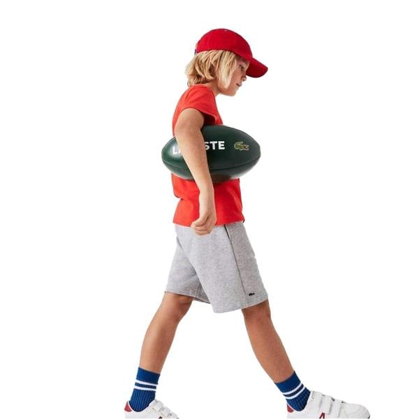 Lacoste Childrens/Kids Relaxed Fit Casual Shorts - Grey - 