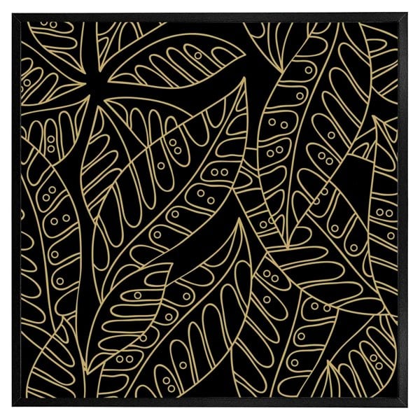 Benjamin Tate Design Lined flower print (picture Frame)
