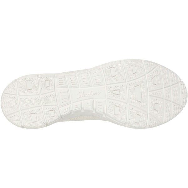 Skechers Seager Believe It Textile Women's Off White Trainers
